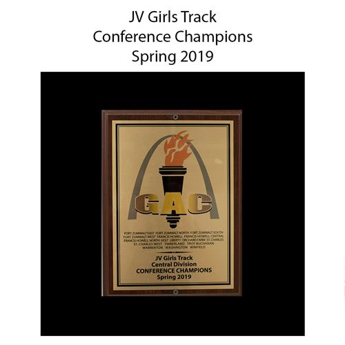 JV Girls Conference Champions Spring 2019