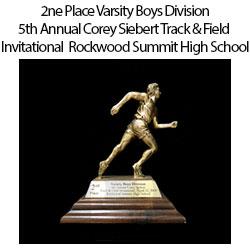 2nd Place Varsity Rockwood Summit 