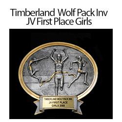 1st Place Girls Wolfpack Invitational 