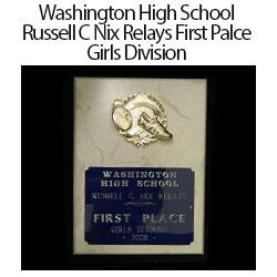 Washington Relays Girls 1st Place 